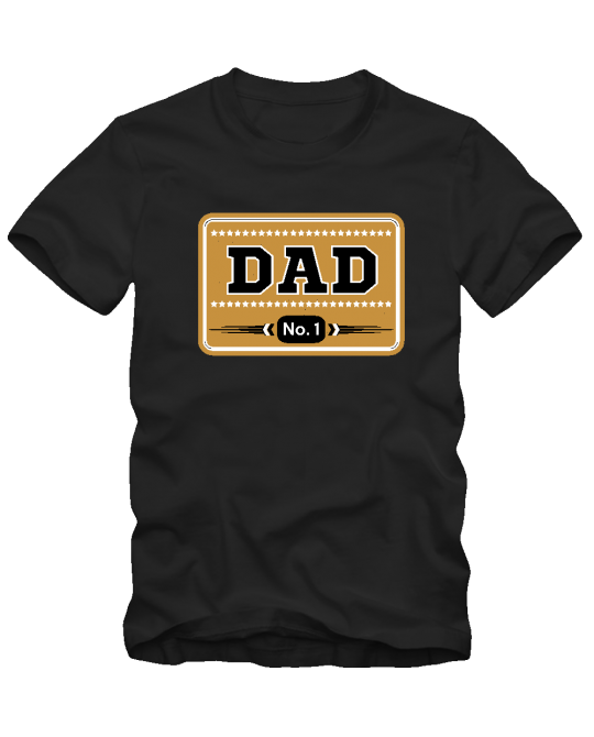 Marškinėliai Dad No.ONE